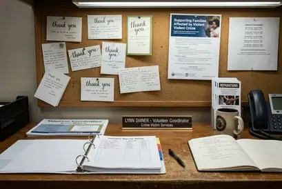 Advocacy papers prepared for crime victim services